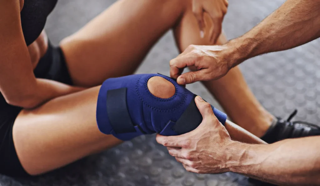 Revitalising Recovery: Effective Rehabilitation Strategies for Muscle Injuries 2 Person undergoing muscle rehabilitation therapy Shepperton Green