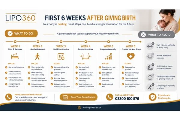 What to Do (and Avoid) in the First 6 Weeks After Giving Birth To Avoid Diastasis Recti 1 First 6 Weeks After Giving Birth To Avoid Diastasis Recti Shepperton Green